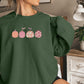 Pink Halloween Pumpkin sweatshirt,Funny Halloween shirt women, spooky ghost halloween party gift, trick or treat cute fall tee