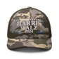 Embroidered camo hat Harris Walz, 2024 Harris for President trucker hat, madam president cap, coach Walz baseball cap, democrat hat gift