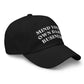 Embroidered Harris Walz Hat, mind your own damn business cotton twill hat, Kamala Harris campaign cap, madam president 2024