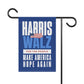 2024 Harris Walz garden flag, make america hope again house flag, madam president house flag, Kamala Harris flag banner