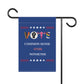 Vote Harris flag banner, common sense over nonsense democrat flag, madam president banner gift, vote Harris Walz garden flag