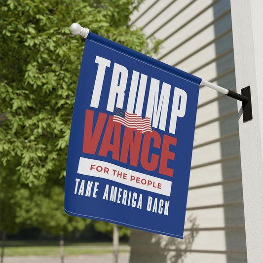 2024 Trump Vance flag banner, take america back house flag, vote trump for president  garden flag, republican flag banner gift