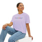 Funny Comfort Colors Homebody crop top, Loungewear boxy tee, introvert women shirt, Stay at home tshirt, cozy shirt for women