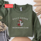 Embroidered Bookworm sweatshirt, silly goose bookworm club sweatshirt, bookish sweatshirt, book lover sweatshirt gift, book club sweatshirts