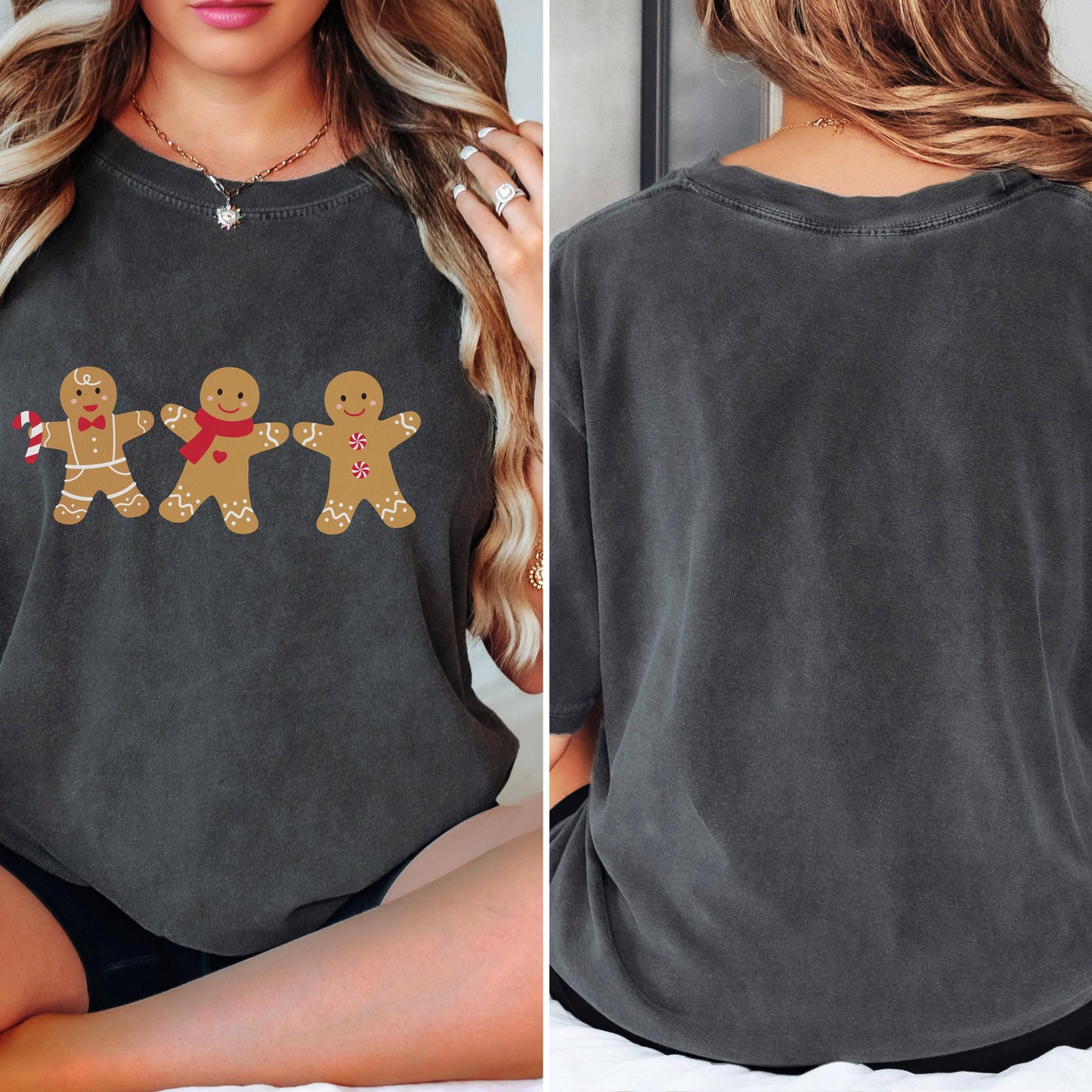Comfort Colors Gingerbread Cookies Shirt, Christmas cookies Shirt, Baking Shirt women, Cute cookies shirt, Holiday season Shirt
