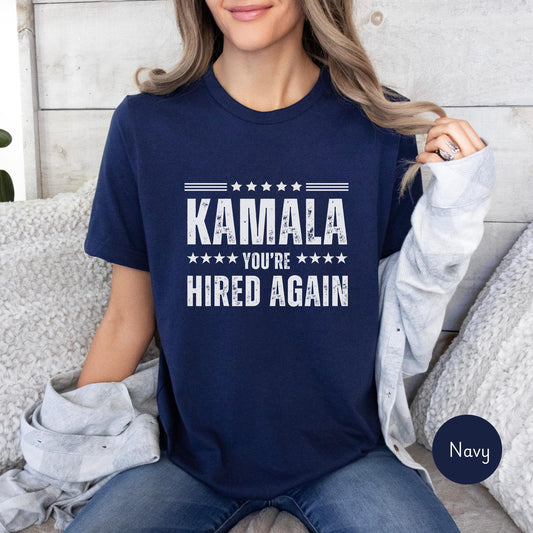 Funny President Kamala shirt, Harris Walz won shirt, democrat shirt for January 2025 inauguration, we are not going back shirt