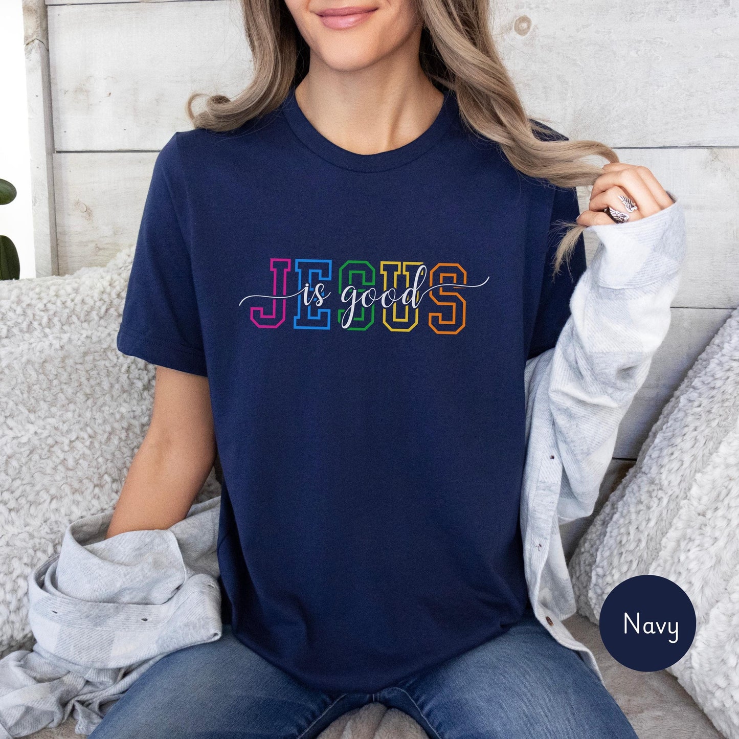 Jesus is good Christian shirt, faith based encouraging tshirt, God is good tshirt, religious t-shirt, gift for Christians, Jesus Shirt