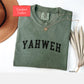 Comfort Colors Yahweh shirt, Christian religious shirt, Yeshua tshirt, faith tshirt, God is good, bible verse encouraging motivating shirt