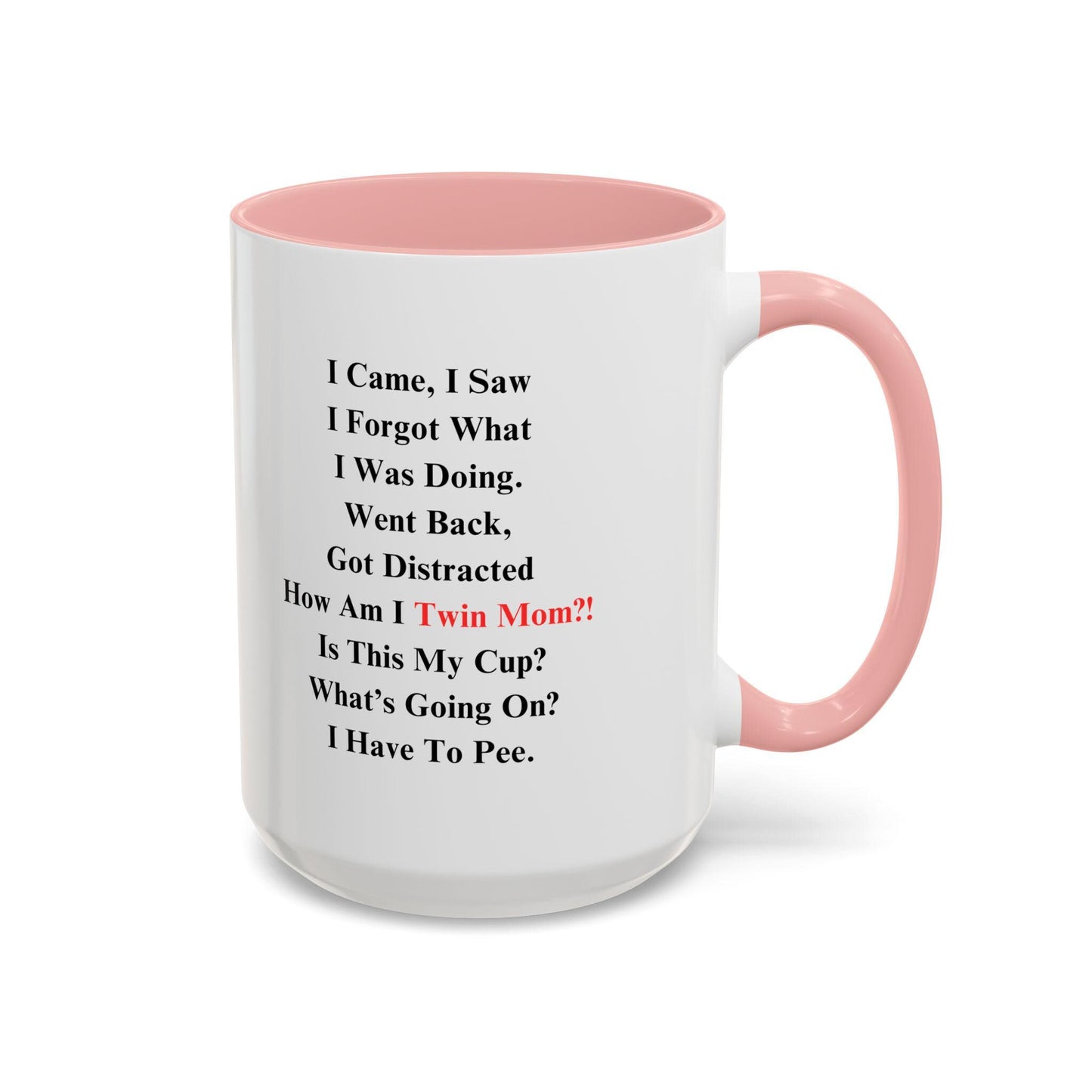 Funny coffee mug for twin mom, mama birthday gift, ADHD Gift For Women, Mental health awareness Gift For mom of twins, Mom coffee cup