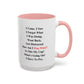 Funny coffee mug for dog mom, mama birthday gift, ADHD Gift For Women, Mental health awareness Gift For Pet Owner, Pet lover coffee cup