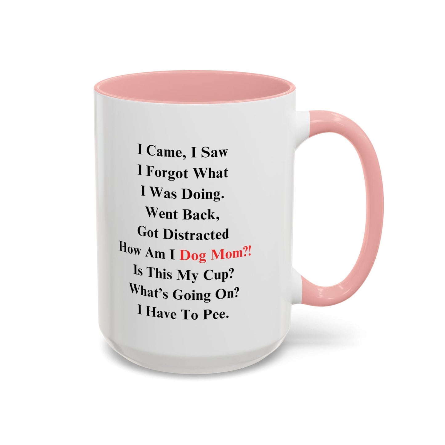 Funny coffee mug for dog mom, mama birthday gift, ADHD Gift For Women, Mental health awareness Gift For Pet Owner, Pet lover coffee cup