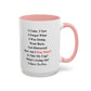 Funny coffee mug for dog mom, mama birthday gift, ADHD Gift For Women, Mental health awareness Gift For Pet Owner, Pet lover coffee cup
