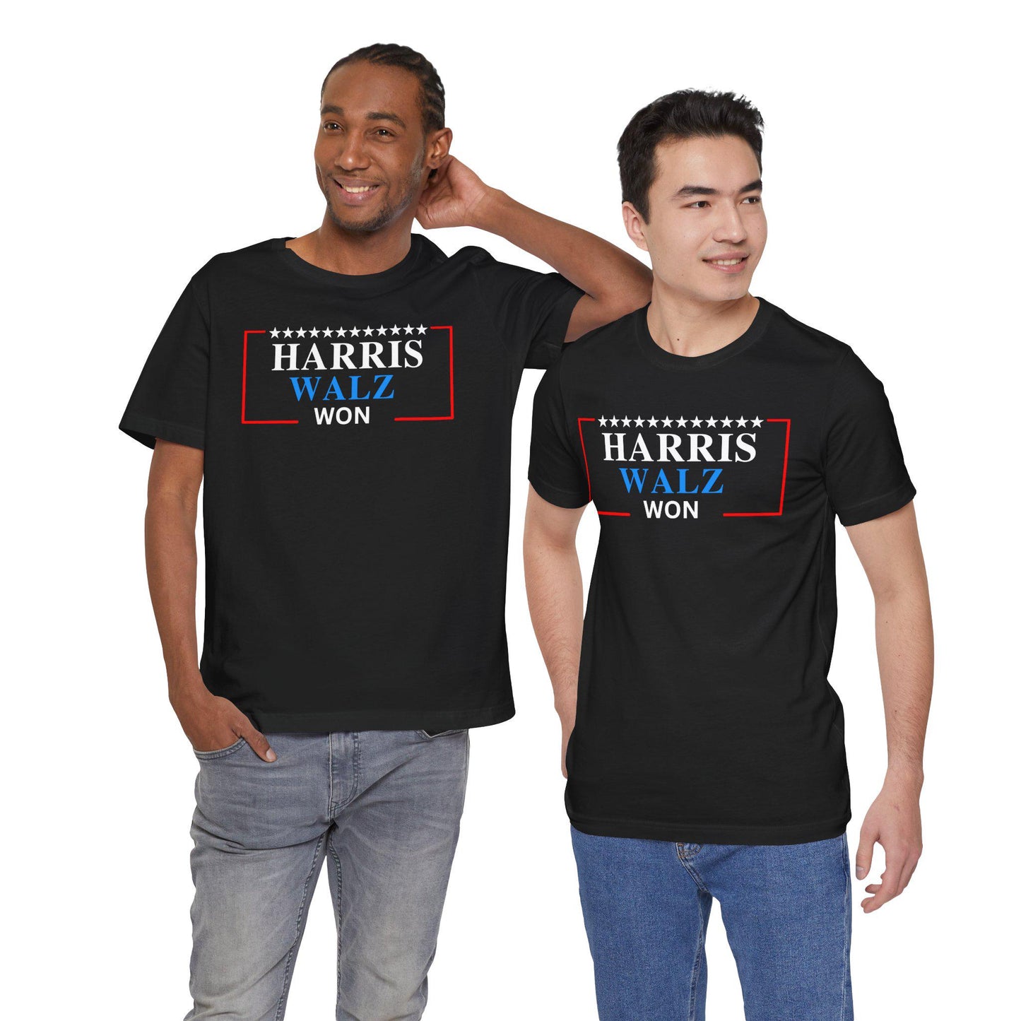 Harris Won tshirt gift, Democrat Harris shirt, Harris Walz supporter tee, 2024 Election shirt, We're not going back, Kamala inauguration