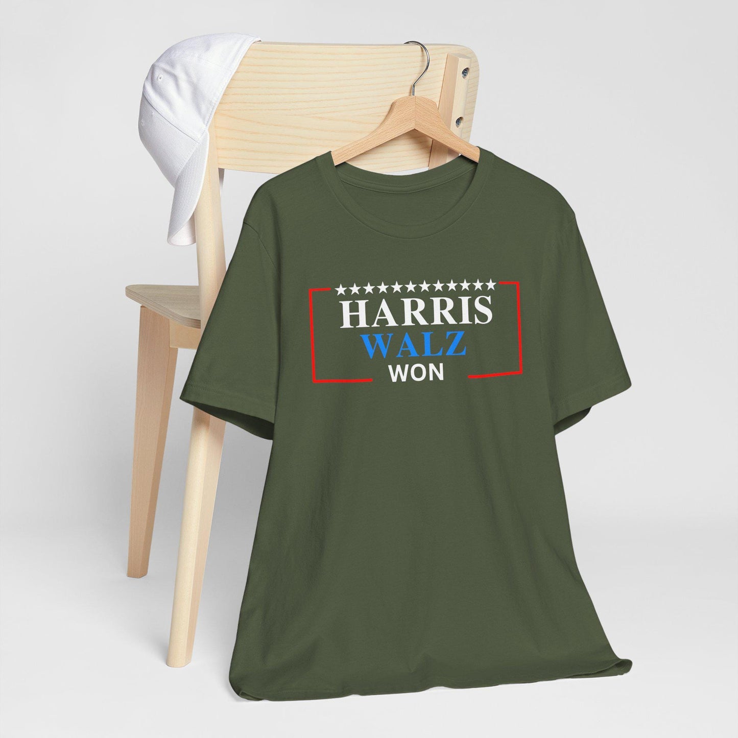 Harris Won tshirt gift, Democrat Harris shirt, Harris Walz supporter tee, 2024 Election shirt, We're not going back, Kamala inauguration