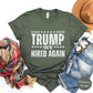 Funny President Trump shirt, Trump Vance won shirt, republican shirt for January 2025 inauguration, take america back