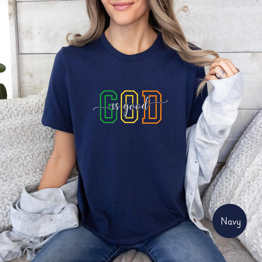 God is good Christian shirt, faith based encouraging tshirt, Jesus is good tshirt, religious t-shirt, gift for Christians, Jesus Shirt