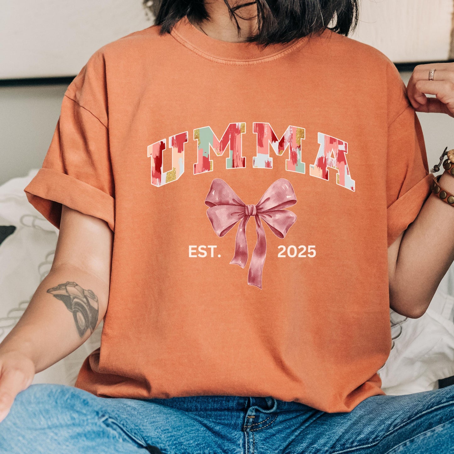 Comfort Colors Mom Shirt, Korean Mom Mothers Day Gift,  First Time New Mom Tshirt, Motherhood Cool Mama Sweatshirt, Birthday Gift for Mom