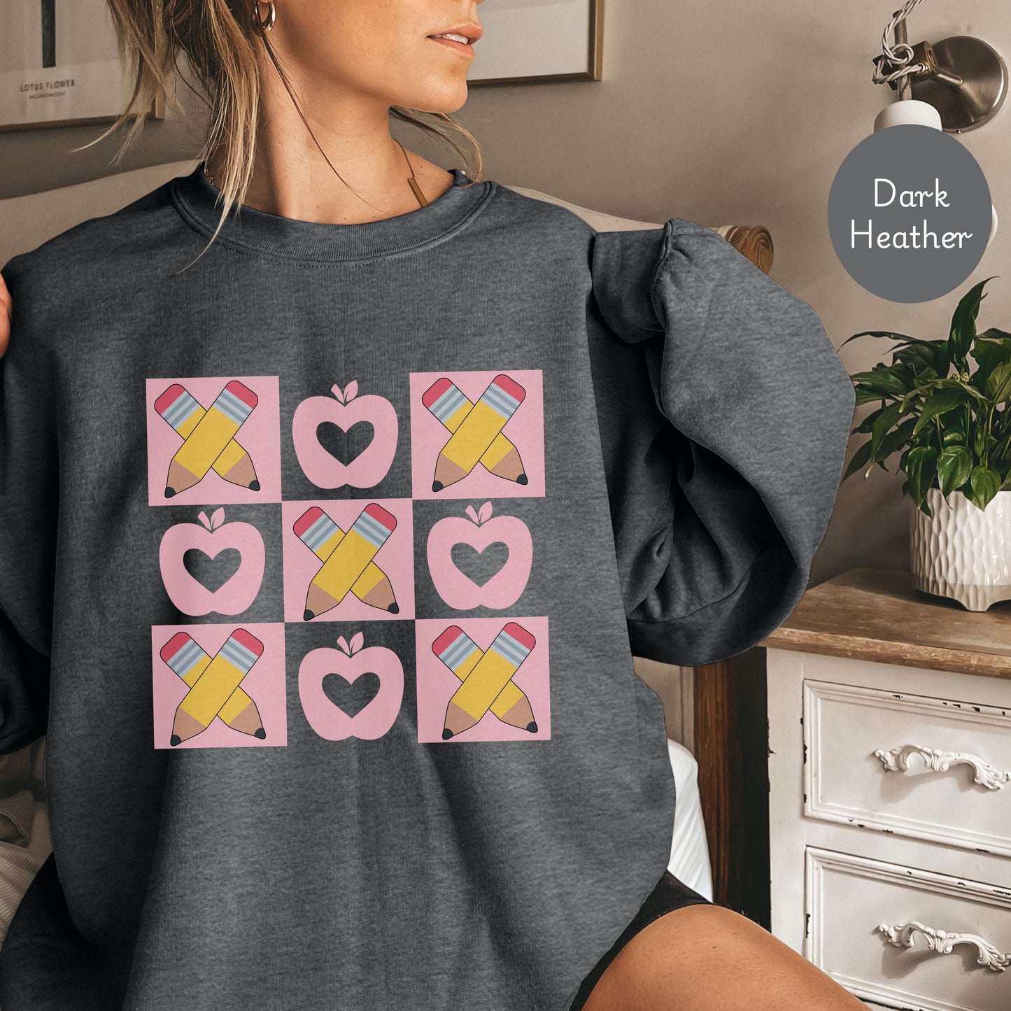 Valentines Teacher Sweatshirt, Third Grade Teacher Valentines gift, Specials Teacher Valentine Sweater, Valentines Day Gift for Teacher