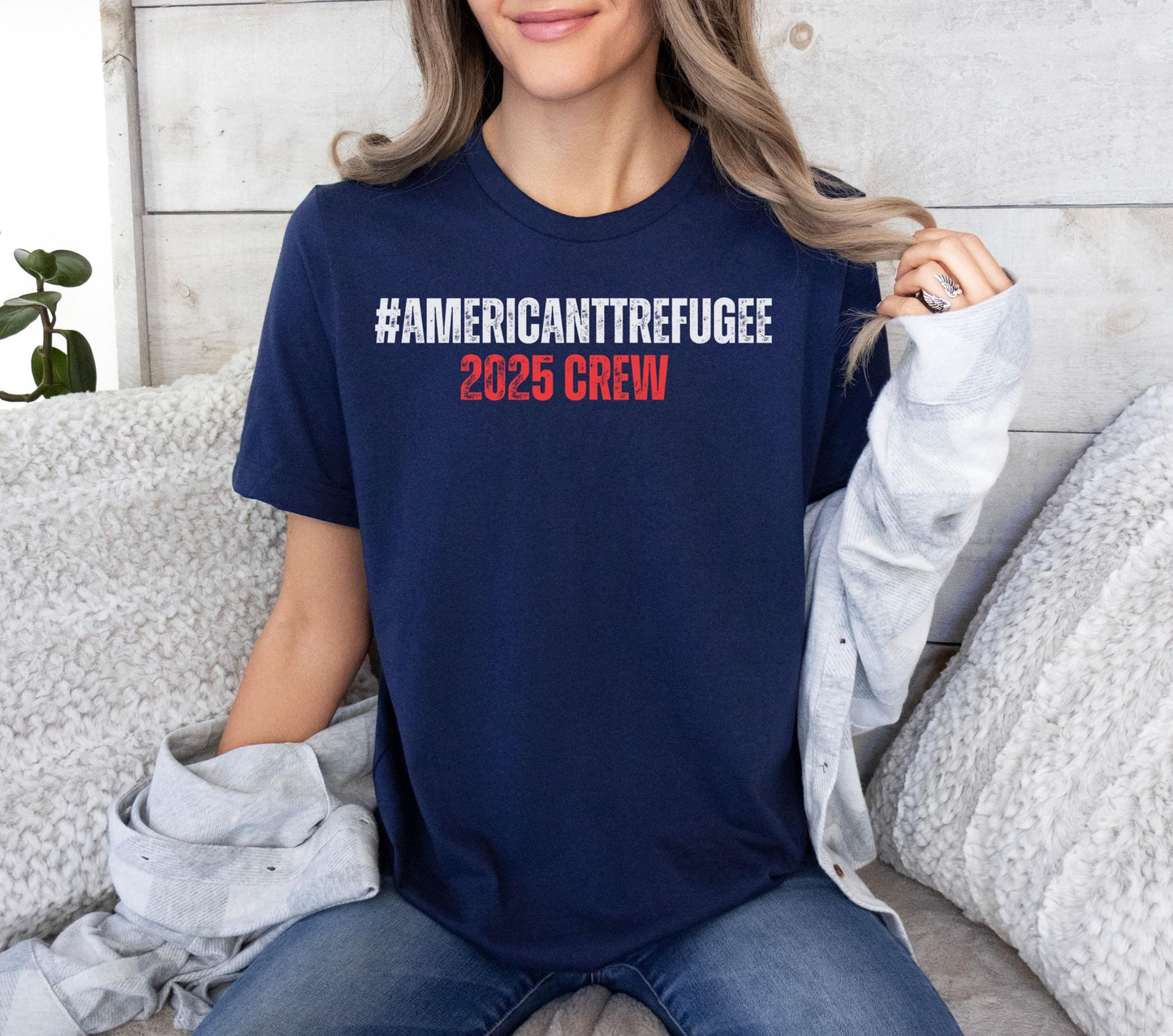 American TT refugees 2025 crew shirt, Americans Immigration tshirt, Social media ban, TT ban 2025, learning Chinese language shirt