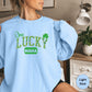 One Lucky Mama Sweatshirt, St Patricks Day Lucky Sweater for mom, Irish Shamrock Sweatshirt, Saint Patricks Day Sweatshirt Women