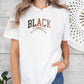 Coquette black woman shirt, Black History tshirt, melanated black girl shirt with bow, melanin black lives shirt, black girl shirt,