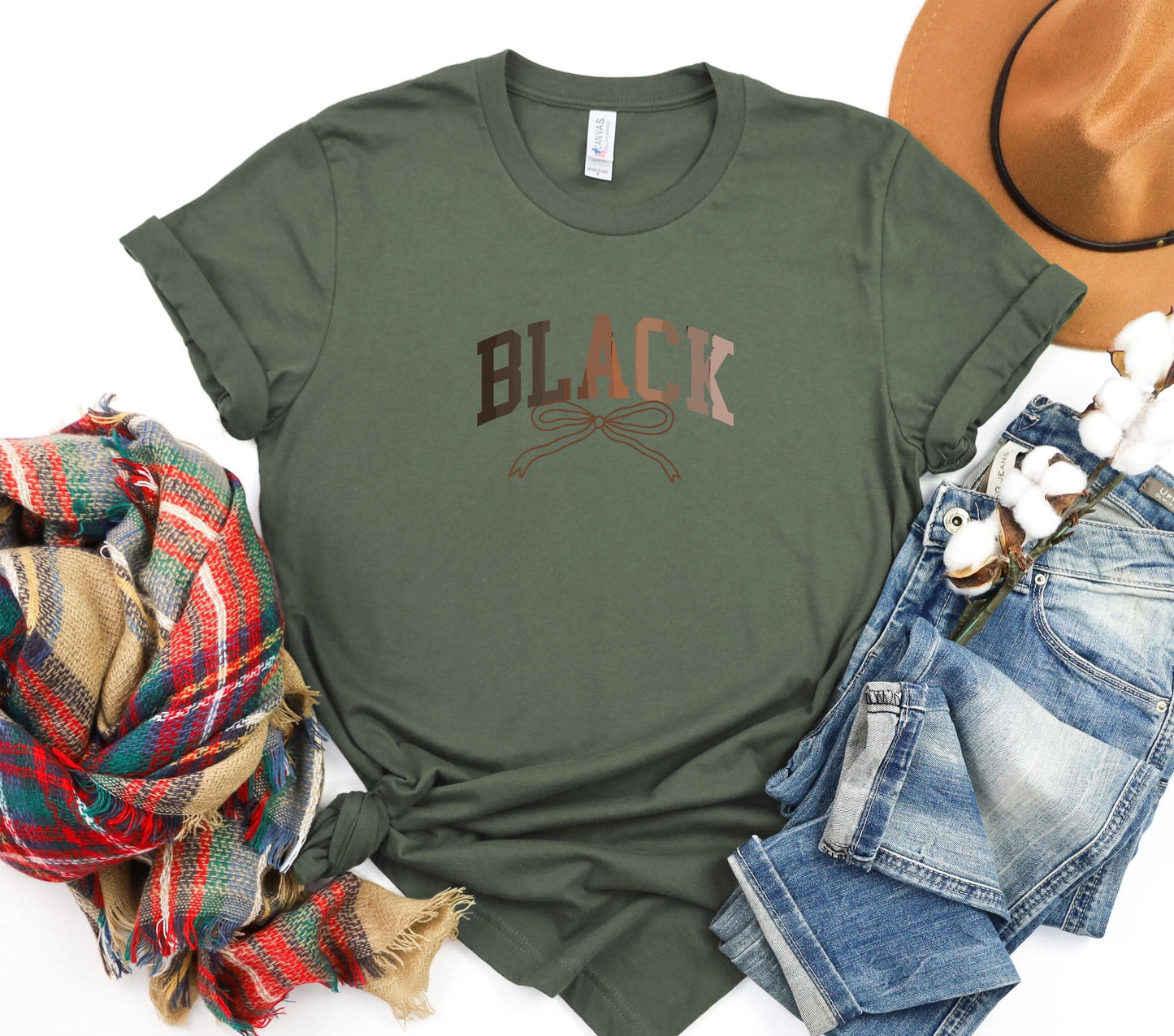 Coquette black woman shirt, Black History tshirt, melanated black girl shirt with bow, melanin black lives shirt, black girl shirt,