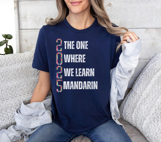 Learn Chinese Mandarin 2025 Shirt, Americans Immigration tshirt, American TT refugees 2025, Social media ban, TT ban 2025