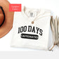 Comfort Colors Funny 100 Days of School Shirt, Happy 100th Day Of School Teacher tshirt, 100 days caffeinated, 100th day of school tee shirt