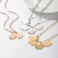 Custom birthstone initial necklace, name initial tag necklace gift for her, gold silver necklace with kids names, personalized mom necklace