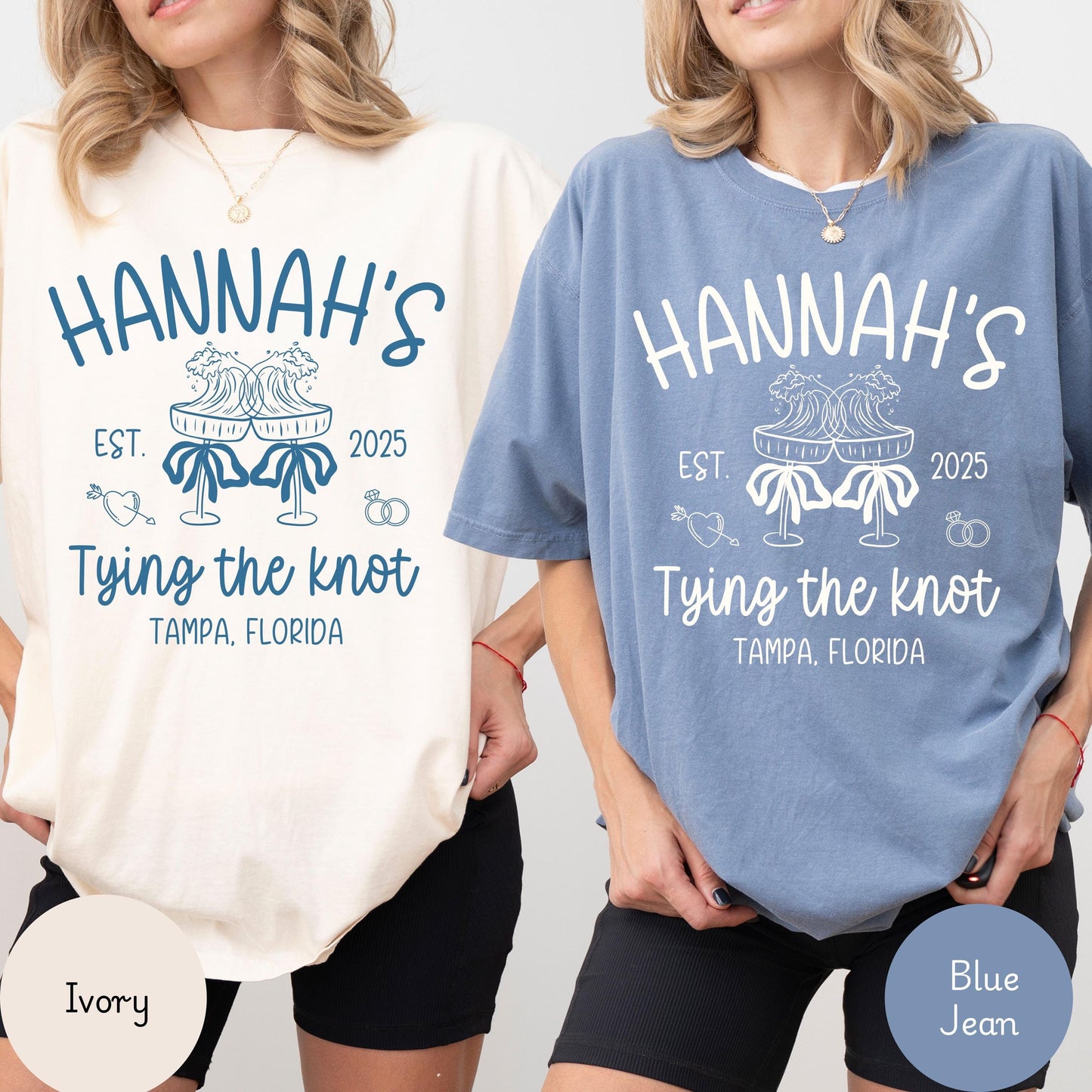 Personalized Bachelorette Shirts, Comfort Colors Bride Tshirt, Custom Bach club shirts, bridesmaids tshirt gifts, bridal party tee shirts