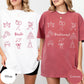 Bachelorette Shirts, Comfort Colors Bride & Bridesmaids Tshirts, Bach Club shirts, Coquette Bridesmaids Gifts, Bridesmaids Proposal Shirts