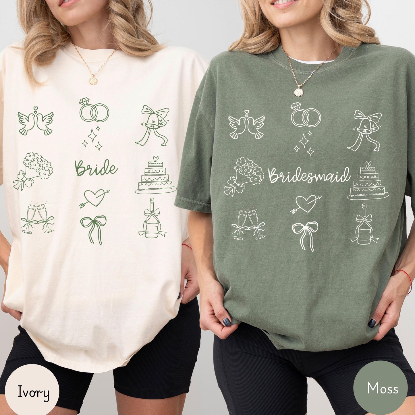 Bachelorette Shirts, Comfort Colors Bride & Bridesmaids Tshirts, Bach Club shirts, Coquette Bridesmaids Gifts, Bridesmaids Proposal Shirts
