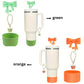 3 Pcs 40 oz tumbler accessories, coquette bow straw topper, handle charm and tumbler boot, cute tumbler charms, birthday gift for her