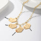 Custom birthstone initial necklace, name initial tag necklace gift for her, gold silver necklace with kids names, personalized mom necklace