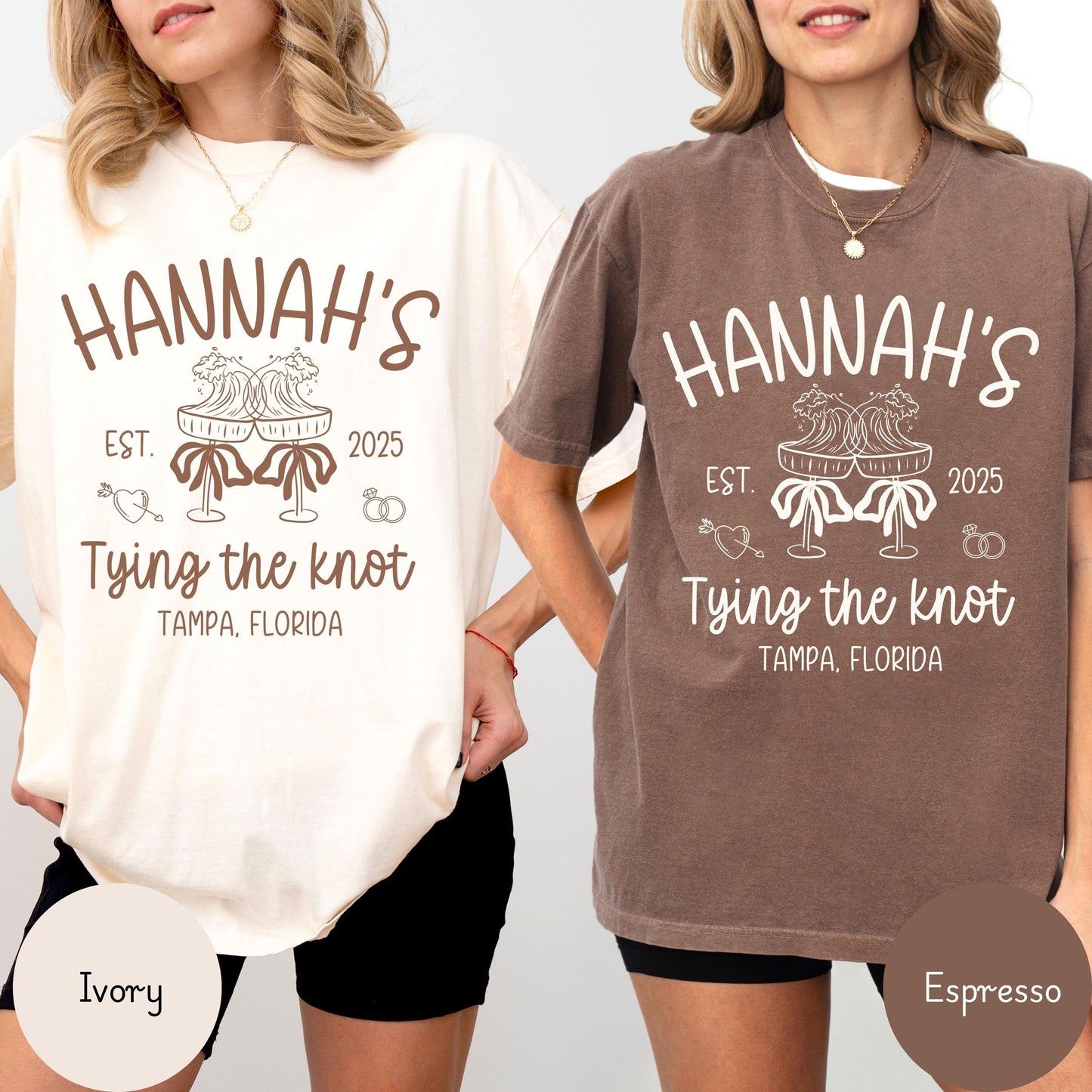 Personalized Bachelorette Shirts, Comfort Colors Bride Tshirt, Custom Bach club shirts, bridesmaids tshirt gifts, bridal party tee shirts