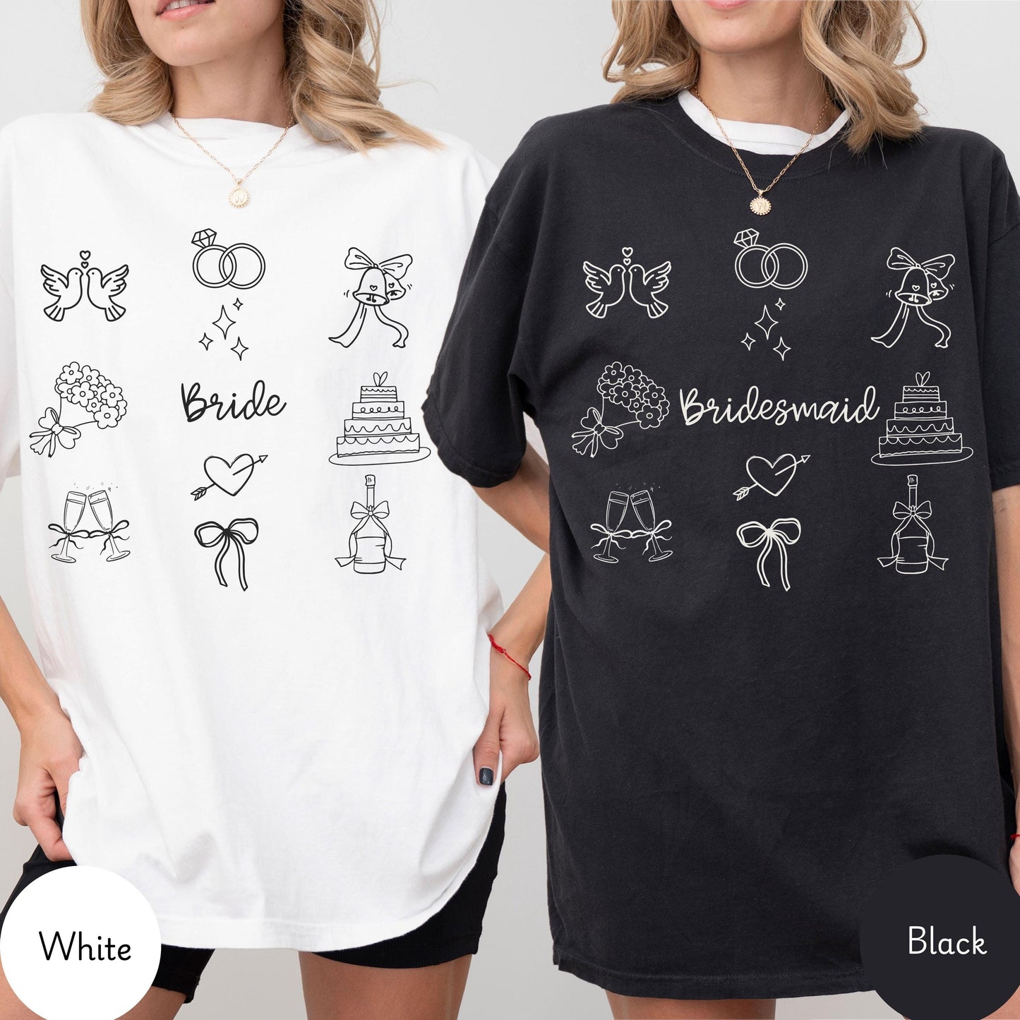 Bachelorette Shirts, Comfort Colors Bride & Bridesmaids Tshirts, Bach Club shirts, Coquette Bridesmaids Gifts, Bridesmaids Proposal Shirts