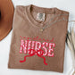 Coquette Comfort Colors registered nurse shirt, toile de jouy RN shirt, appreciation gift for new nurse, nursing school graduation gift