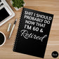 Funny 60th Birthday Gift,  Retirement Journal Funny, 60 Year Old Gift for Her, Grandma at 60 Notebook, Grandpa at 60, Retired at 60 journal