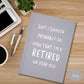 Funny 60th Birthday Journal Gift, Retiring 60 year old Hardcover Notebook, Turning 60 Journal, Happy 60th Gift for Her, Retired at 60 gift