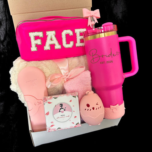 Custom Bride Gift Box Set, Hug in a Box Bridal Gift Box, Bachelorette Party Gift for Bride To Be, Future Mrs Gift Basket,Future Mrs Gift Box