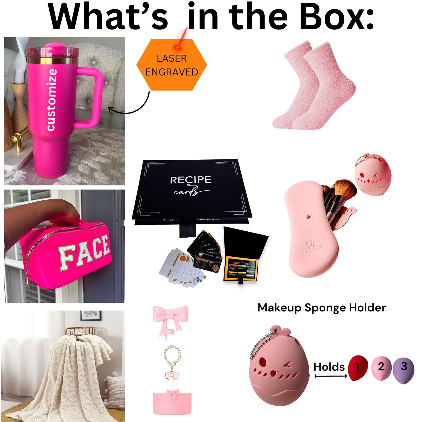 Custom Gift Box Set Gift for Friend, Hug in a Box Housewarming Gift, Gift box set for Mom, Thinking of you gift basket, wedding gift bride