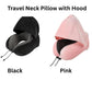 Travel Gift Box Set, Long flights Comfort Traveling Essentials, Airplane Neck Pillow with hoodie, Full time traveler blanket gift for her