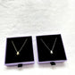 Custom name 14K Gold Plated Pear Necklace, Personalized Jewelry Box, Tear Pendant Necklace for Women, Mothers Day Gift for mom,birthday gift