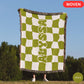 Personalized woven blanket, custom beach blanket, throw blanket bachelorette, picnic blanket, custom blanket for grandma, blanket with name