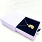 Custom puzzle necklace, mothers day gift mom, necklace with jewelry box
