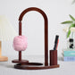 Personalized Wooden Yarn Holder, Crochet Yarn Holder with Strong Magnetic Spool Pin, Custom Engraved 360 Yarn Spin, Crochet Accessories