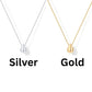 Custom name 14K Gold Plated Pear Necklace, Personalized Jewelry Box, Tear Pendant Necklace for Women, Mothers Day Gift for mom,birthday gift
