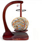 Custom Rotating Yarn Holder, Crochet Yarn Holder wooden, Magnetic Spool Pin Yarn Ball, Custom Engraved 360 Yarn Spinner, Crochet Accessories