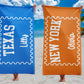 Personalized Beach Towel, College Beach Towel, Bachelorette Party Gift, Custom Pool Party Towels, Girls Trip Vacation Gift, Bridesmaid towel