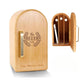 Personalized Wooden Phone Box, Custom Phone Holder for Quality Time, Family Time Phone Storage, Holds up to 6 Phones, Productivity Gift